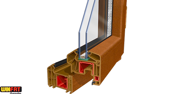 Lamine Serisi PVC Pencere