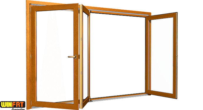 Lamine Serisi PVC Pencere