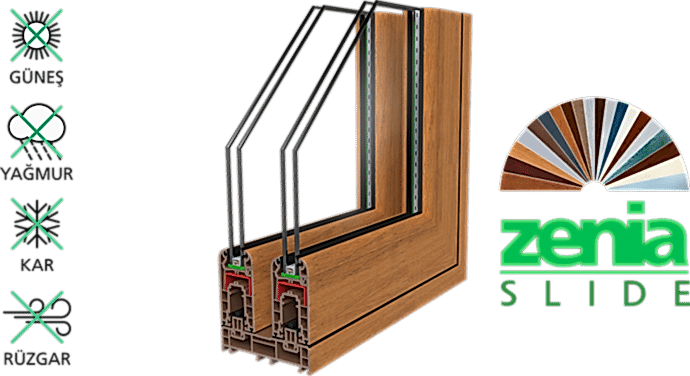 Zenia Slide (Tam Yalıtımlı Sürme)
